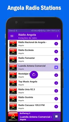 Radio Angola android App screenshot 0