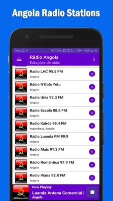 Radio Angola android App screenshot 2