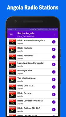 Radio Angola android App screenshot 3